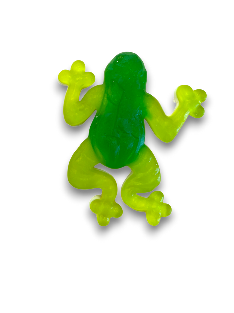 Caramella Gommosa Verde a Forma di Rana 